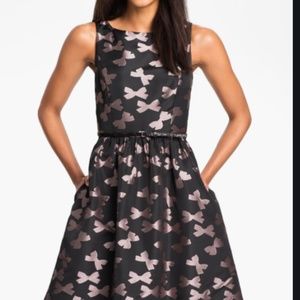 Jessica Simpson Fit and Flare Dress w/ Bow Pattern